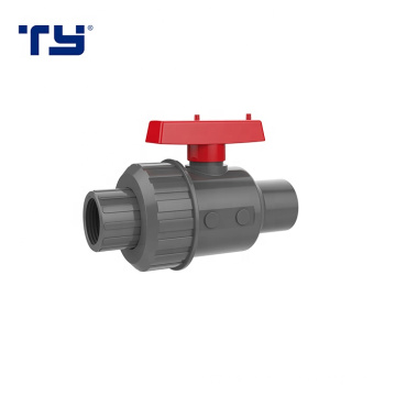 CHINA FACTORY CPVC FITTING PLASTIC PIPE FIFTTINGS SINGLE UNION VALVE THREAD